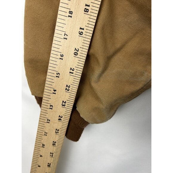 VTG Carhartt Jacket Men 3XL Hooded Full Zip Workwear J140 BRN Quilted Lined USA - Picture 6 of 16